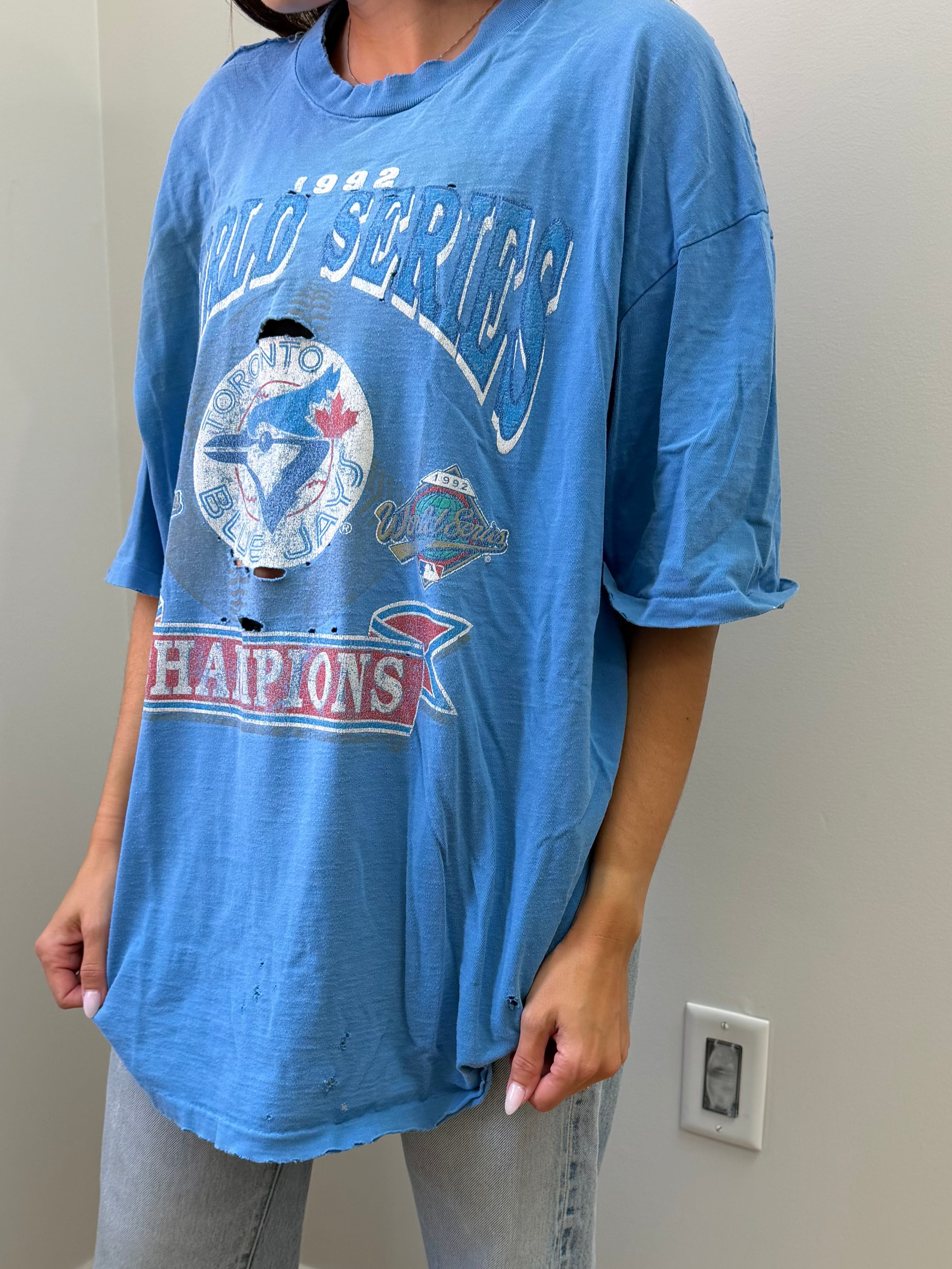 Vintage 1992 Toronto Blue Jays World Series Champions T-Shirt