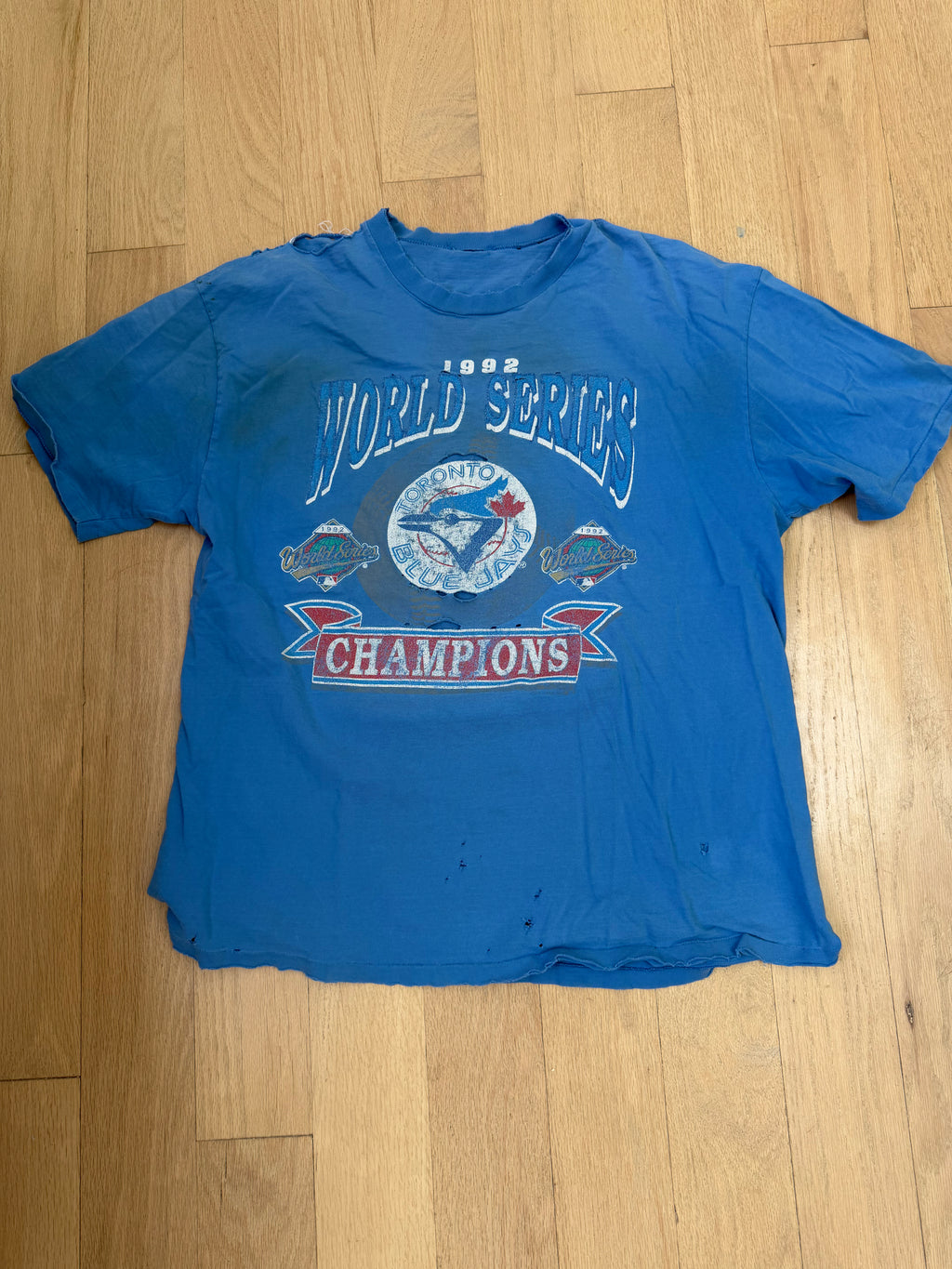 Vintage 1992 Toronto Blue Jays World Series Champions T-Shirt