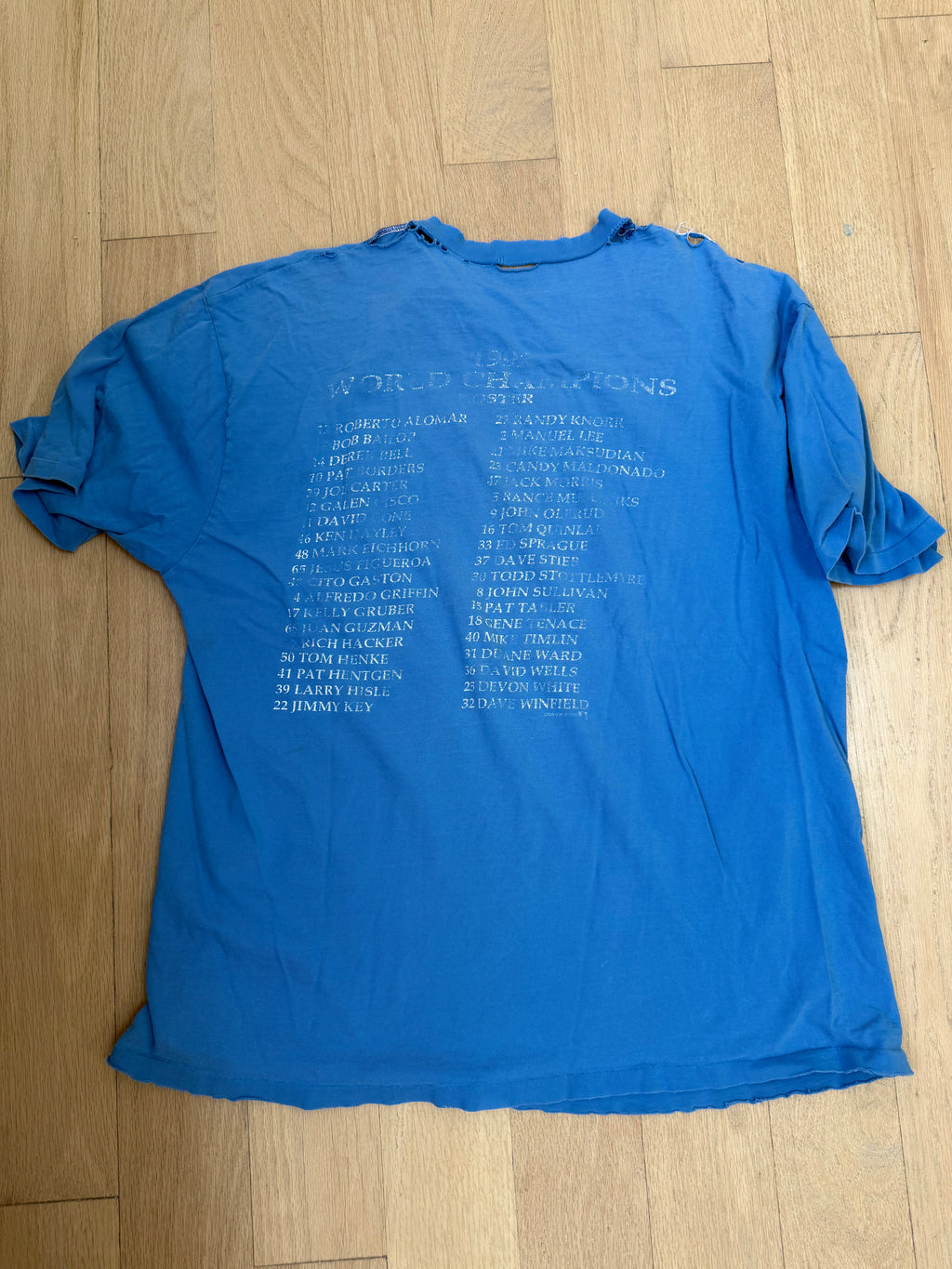 Vintage 1992 Toronto Blue Jays World Series Champions T-Shirt