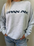 Vintage Pan Am Sweatshirt |  Retro Airline Pullover